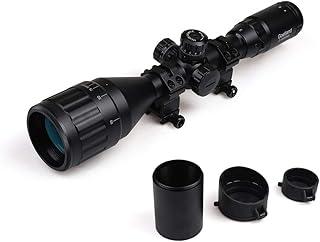 Goetland 3-9x50 Rifle Scope Rangefinder Illuminated Optics Sight Red & Green Hunting Red Green