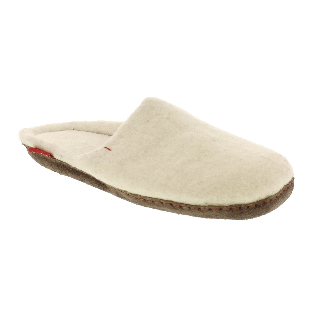 Betterfelt Felt Easy Slipper - White - EU 36