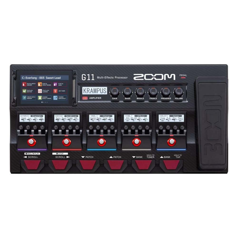 Zoom G-11 Multi-Effects Processor for Guitarist