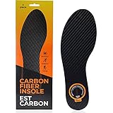 Carbon Fiber Insole, 1Piece, Shoe Insert, RIGID - Strong, Orthotic Shoe Stiffener Insert for Foot Arthritis, Turf Toe, Hallux Rigidus, Mortons Toe – Hiking and Sports 298mm EU46