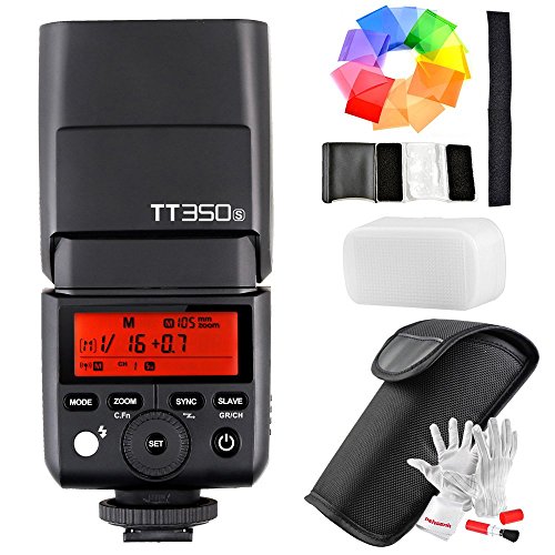 【Godox正規代理店&技適マーク付き】Godox TT350S ミニフラッシュ 2.4G HSS 1 / 8000s TTL 0.1〜2.2秒リサ...