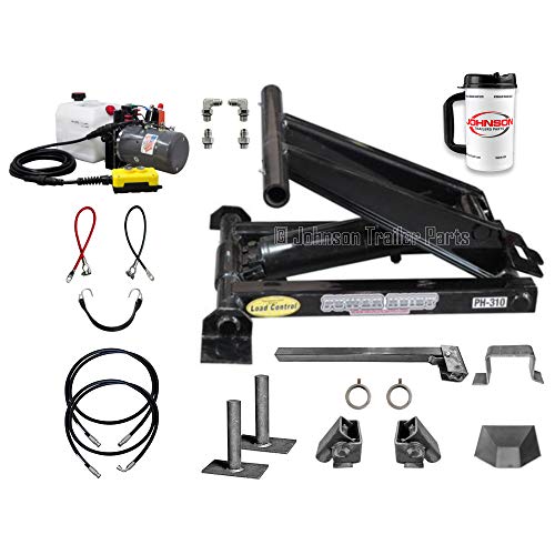 3 Ton (6,000 lb) Dump Trailer Hydraulic Scissor Hoist Kit | Model PH310 | Perfect for Dump Bed Trailers (PH310 Standard)