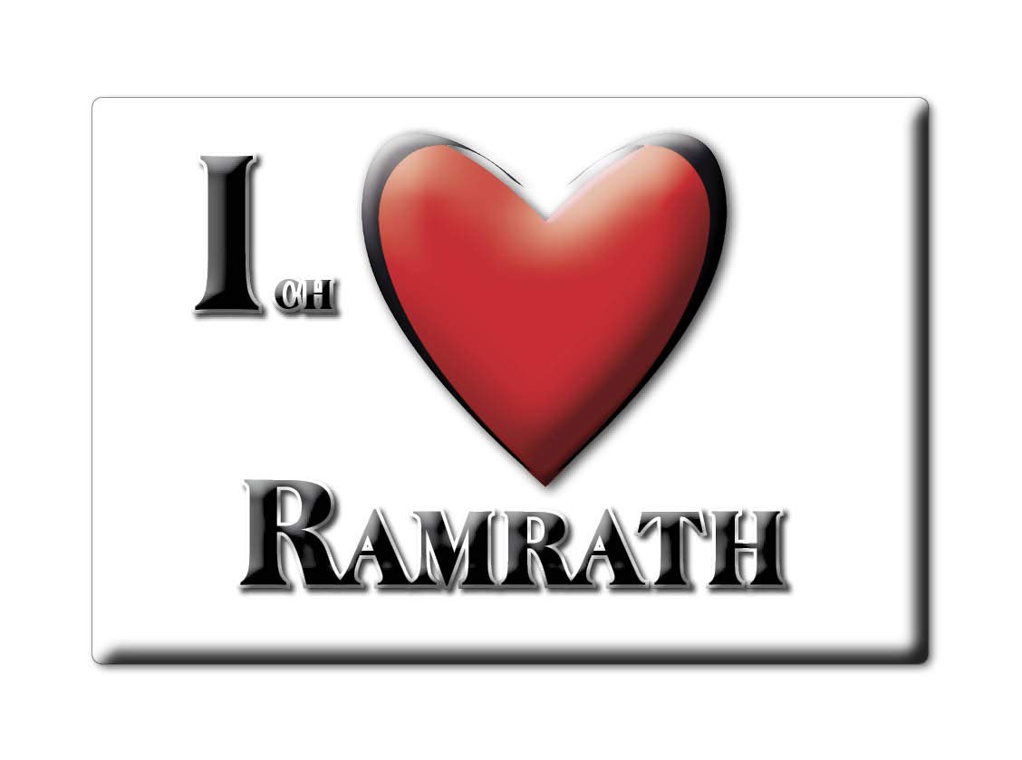 Enjoymagnets RAMRATH (NW) FRIDGE MAGNET GERMANY NORDRHEIN WESTFALEN SOUVENIR I LOVE GIFT PRESENT