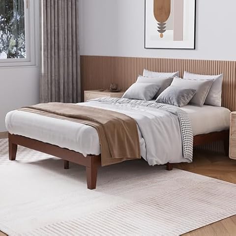 COLAMY 12 Inch Wood Bed Frame Cover