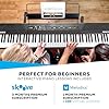 Alesis Recital – 88 Key Digital Piano Keyboard with Semi Weighted Keys, 2x20W Speakers, 5 Voices, Split, Layer and Lesson Mode, FX and Piano Lessons #1