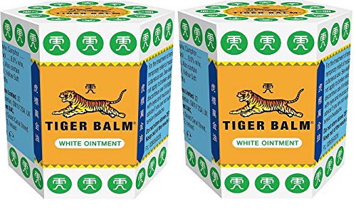 2 X Tiger Balm 21g | Tiger Balm Ointment (White)