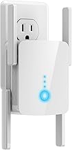 WLM Fastest WiFi Extender Signal Booster for Home - Up to 9000 sq. ft Coverage, Easy Set Up WiFi Repeater Wireless Signal ...