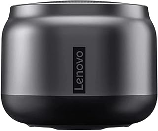 Lenovo Thinkplus Speaker, Bluetooth Version 5.0 Spearker/Outdoor Loudspeaker with 1200 mAh Battery Capacity, Black Color