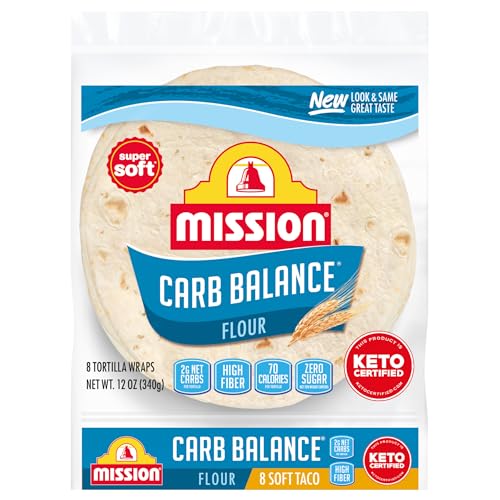 Mission Carb Balance Soft Flour Tortillas - 4g net carbs