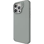 ZAGG Manhattan Snap iPhone 15 Pro Max Case - Premium Silicone iPhone Case, Durable Graphene Material, Smooth Surface with a Comfortable Ripple Grip, MagSafe Phone Case, Sage Green