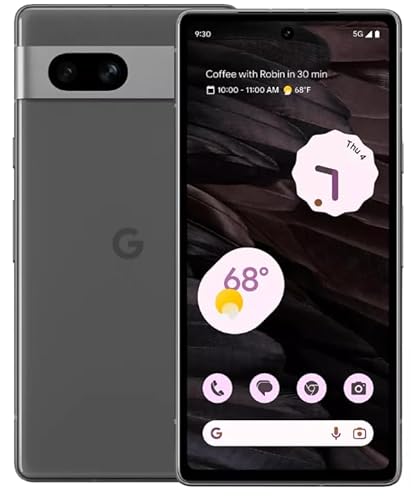 Google Pixel 7a, 128GB, Charcoal for Verizon (Renewed)