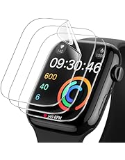 JETech Screen Protector for Apple Watch Series 10 42mm, Self-Healing Flexible TPU Film, Anti-Scratch HD Clear, 3-Pack