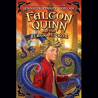 Falcon Quinn and the Black Mirror Audiobook By Jennifer Finney Boylan cover art