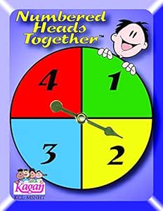 Kagan Cooperative Learning Spinner: Numbered Heads Transparency, Teaching Material (MSNHT)