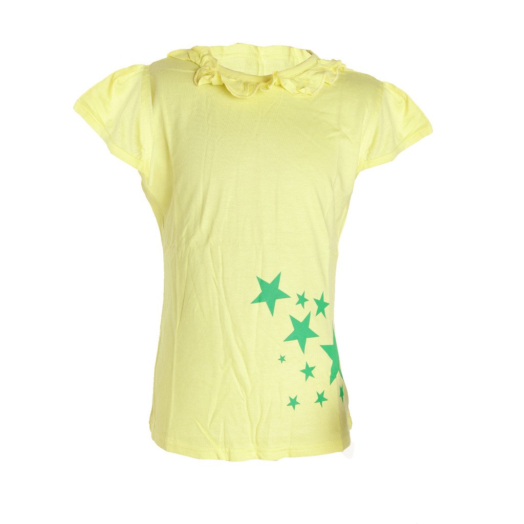 GLENEAGLES Multicolor Cotton Girls T-Shirt (1 Piece Pack)