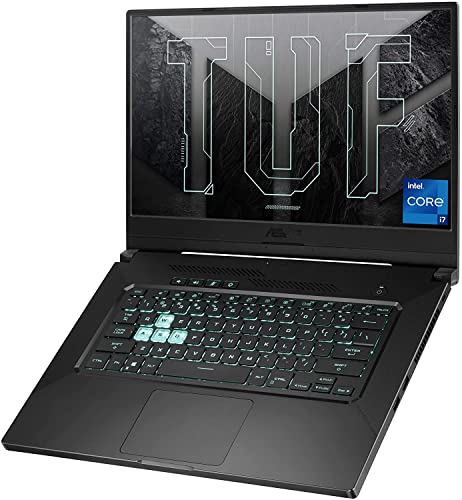 ASUS TUF Dash 15 Gaming Laptop 15.6” FHD 1920 x 1080 IPS 144 hz Intel Core i7-11370H NVIDIA GeForce RTX 3050 Ti 4GB GDDR6 12GB DDR4 512GB SSD Single-Zone RGB Backlit Keyboard Wi-Fi 6 Windows 11 Home