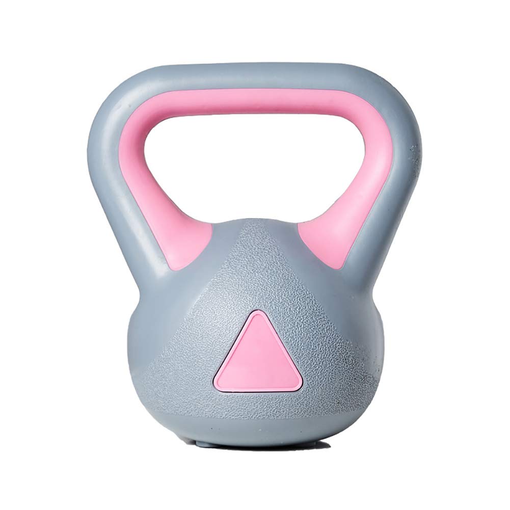 Vinyl Coated Cast Iron Kettlebell with LB And KG Markings - Strenght Training, Functional Weight 2/4/6/8Kg - Single,6kg