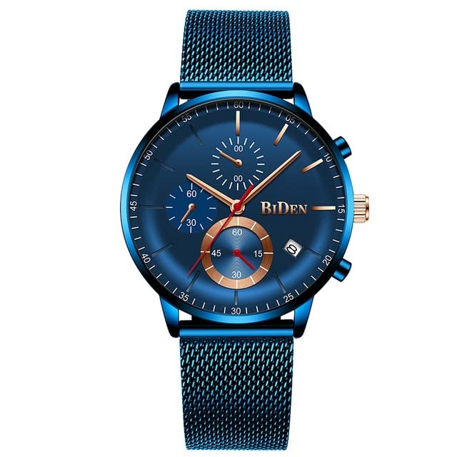 Quartz Watch Luxury Brand Men Watch Male Quartz Sport Watch Thin Steel Sport Quartz Clock Men Waterproof Casual Wristwatch