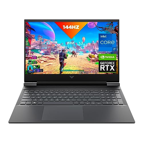 HP Victus 16 inch Gaming Laptop, FHD Display, 144Hz Refresh Rate, Intel Core i7-12700H, 16 GB RAM, 1 TB SSD, NVIDIA GeForce RTX 3050 Ti Graphics, Windows 11 Home, 16-d1010ca (2023)