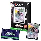 Magic: The Gathering Commander Masters Commander Deck - Eldrazi Unbound (100-Card Deck, 2-Card Collector Booster Sample Pack + Accessories)