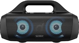 Anker Soundcore Select Pro, Outdoor Bluetooth Speaker with BassUp Technology, IPX7 Waterproof, 16H Playtime, App, LED Ligh...