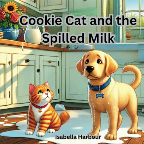 Cookie Cat and the Spilled Milk: From Mess to Success in the Kitchen. The Curious Cat and the Helpful Pup.