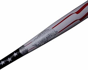 American Flag Baseball Bat, 34-Inch, Red/White/Blue