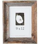 FRAME USA Barnwood Series 9x12 Picture Frames - Made with Real Reclaimed Wood