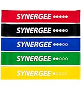 Synergee Exercise Fitness Resistance Band Mini Loop Bands That Perform Better When Working Out at...