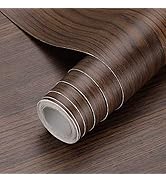 Oxdigi Wood Contact Paper 24 x 196 inches Docorative Self Adhesive Wallpaper for Shelf Liners, Ca...