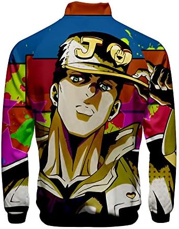 JHmndgr JoJo's Bizarre Adventure Pullover Leisure New Digital Printing ...