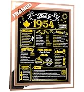 Canada 70th Birthday Card Gifts for Women or Men, 20×25cm Jumbo 70th Birthday Decorations Greetin...