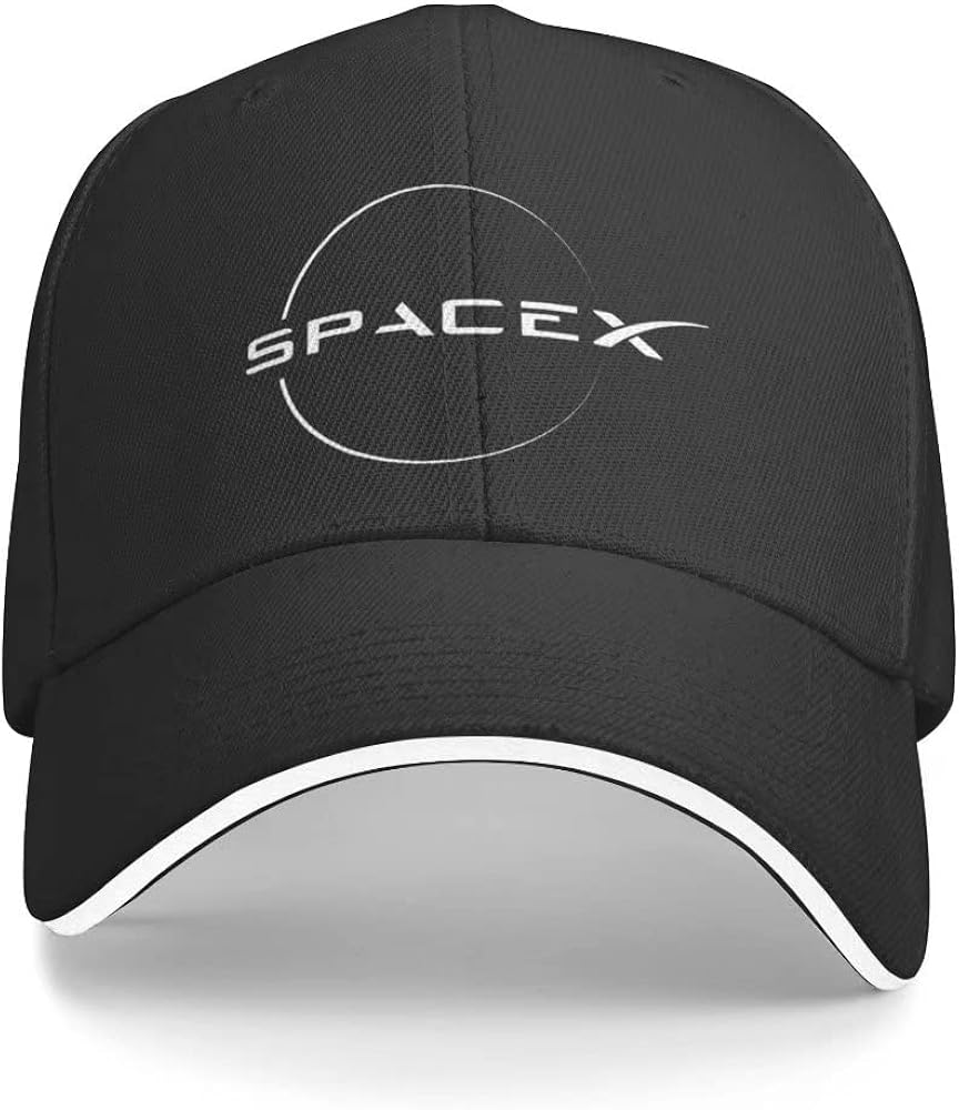 Spacex Hat Men Women Hat Space Fashion Baseball Cap Adjustable Athletic Baseball  Hats Black At Amazon Men'S Clothing Store