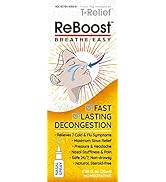 ReBoost Breathe Easy Decongestion Nasal Spray Fast-Acting Cold & Flu Symptom Relief Natural Homeo...