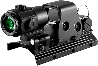 558 G43 Holographic Sight 558+G43 Red Dot Sight Scope 3X Magnifying Glass with Quick Release for 20mm Picatinny Rail