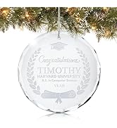 Personalized Graduation Ornament Class of 2024 – Fast & Free 24h Customization – High School Seni...