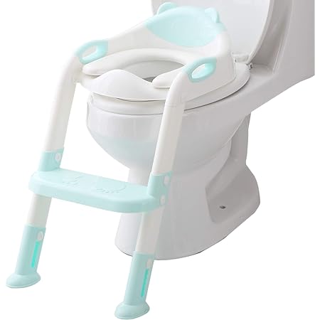 Amazon.com: Potty Training Toilet Seat with Step Stool Ladder for Boys ...