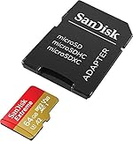 SanDisk 64GB Extreme microSDXC UHS-I Memory Card with Adapter - Up to 160MB/s, C10, U3, V30,...