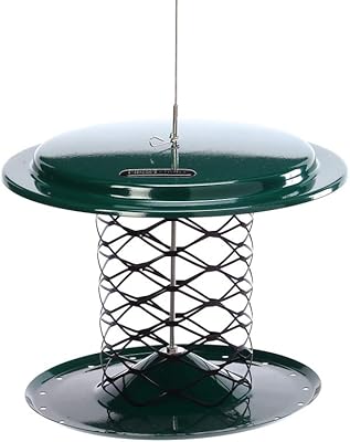 Birds Choice Whole Peanut Feeder Green in Color