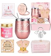 Birthday Gifts for Women, Happy Birthday Gifts Basket for Women, Gift Set for Best Friends Female...