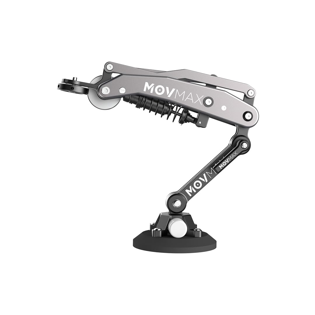 Movmax Blade Arm for DJI Pocket 3, Insta 360, and GoPro HERO 12 Cameras with N2 Arm Technology and Universal Locking Screw