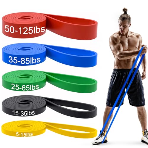 Pull Up Bands, Resistance Bands, Pull Up Assistance Bands Set for...