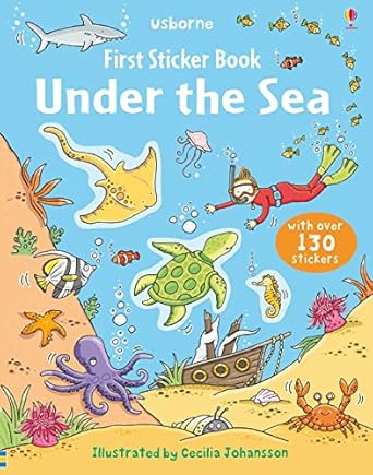 Under the Sea (First Sticker Book) (Usborne First Sticker Books): 1 ...