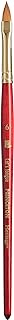 Princeton Heritage, Series 4050, Synthetic Sable Paint Brush for Watercolor, Cat's Tongue, 6