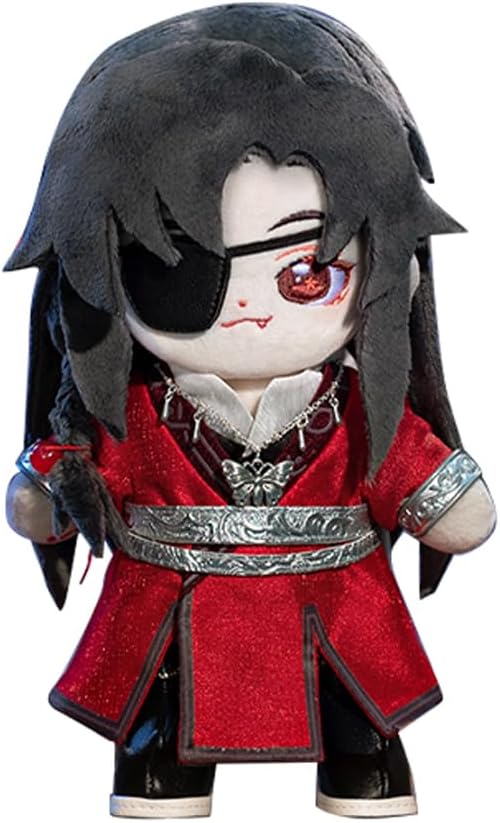 CALEMBOU Bonita muñeca de peluche de 7.9 in, muñeca de disfraz de Xie Lian Hua Cheng, muñeca de peluche suave de anime, regalo coleccionable para los fanáticos de Tian Guan Ci Fu (Hua ChengA) Colombia