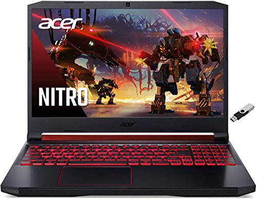 Acer Gaming Laptop Nitro 5 AN515 | Intel Core i7-11800H 8-Core | NVIDIA GeForce RTX 3050 Ti 4GB | 24GB DDR4 | 1TB SSD | 15.6" 1920 x 1080 144 Hz | Win11 Home - Backlit Keyboard - Shale Black