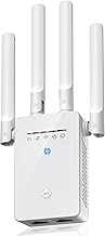 2025 WiFi Extender Signal Booster, Long Range Internet Booster Extender for Home, Mesh Wi-Fi 6X Faster Wireless WiFi Repea...