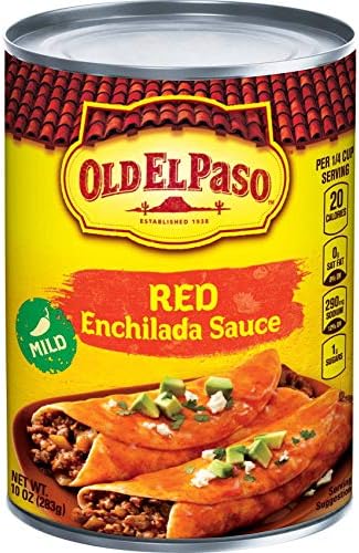 Old El Paso Mild Red Enchilada Sauce, 1 ct., 10 oz. (Pack of 12)