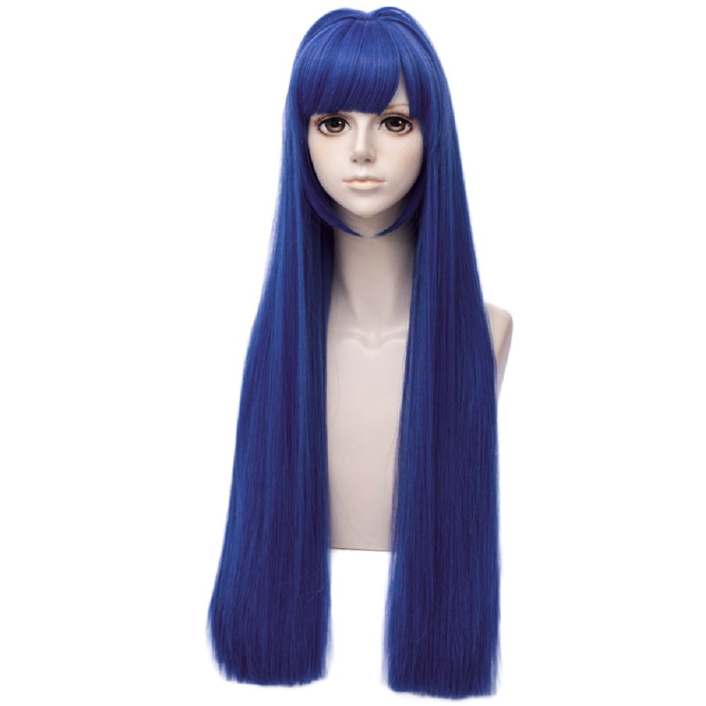 Amazon.com : Probeauty Long Straight Women Cosplay Wig For Lapis Lazuli ...