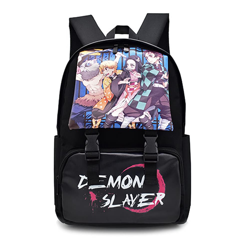 ZHAOQIAN Anime Backpack, For Demon Slayer, Cartoon Anime School Bag Men And Women Can Be Used For Go to School or Travel for Leisure